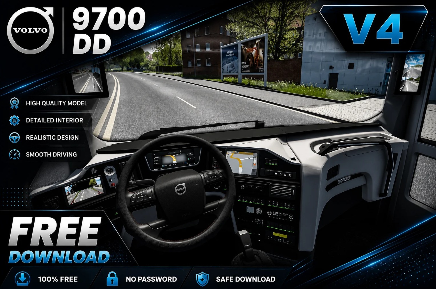 VOLVO 9700 DD V4 ETS2 1.59